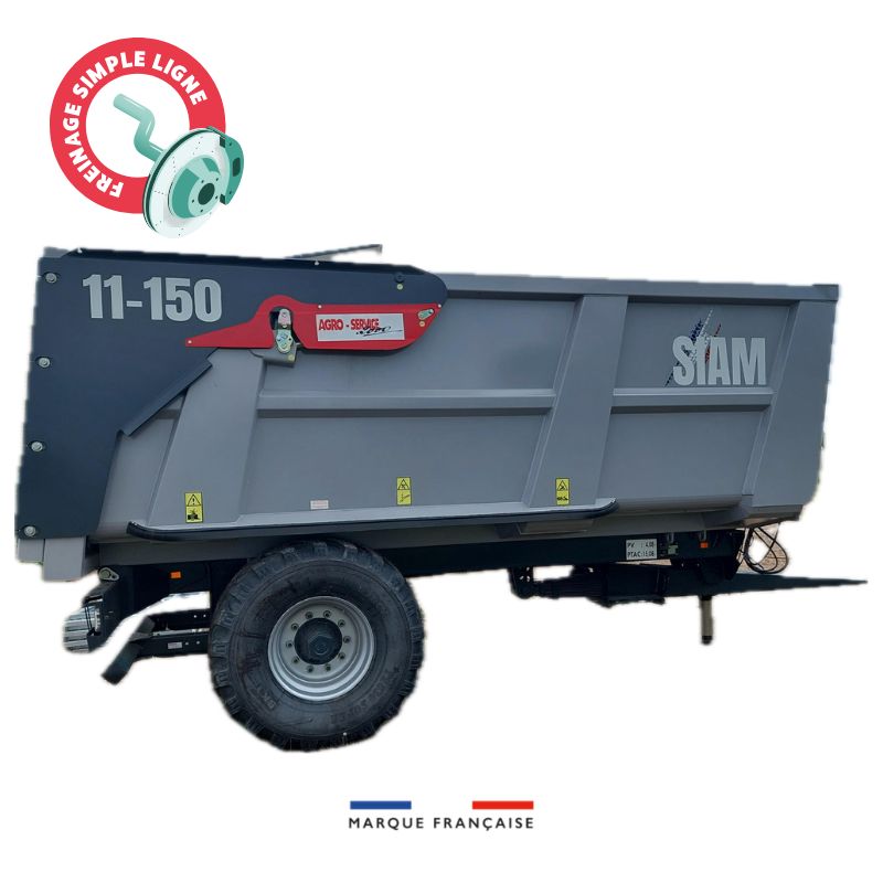 Benne monocoque 11 T - Siam