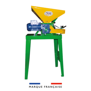 Aplatisseur AP85 de la marque René Toy jaune et vert