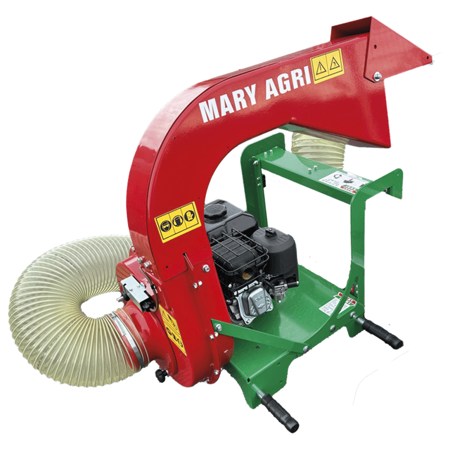 Aspirateur à feuilles de la marque Mary Agri