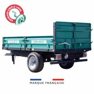 Benne à ridelles BRS 6000 - Bruneau