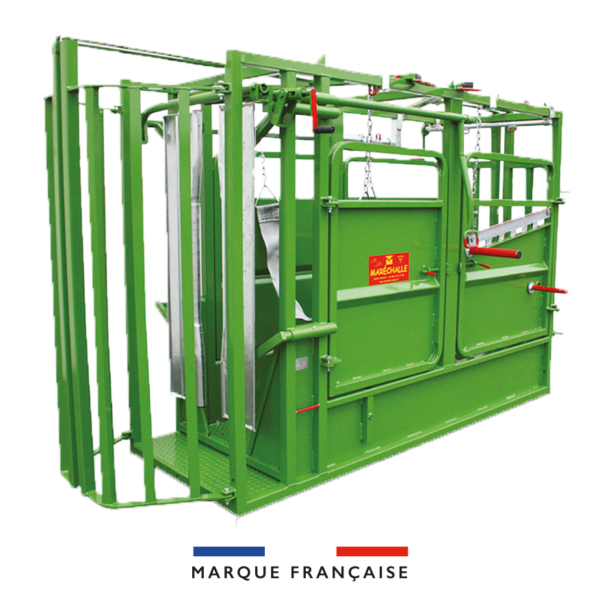 Cage de contention avec attelage 3 points pour le déplacement de la marque Maréchalle