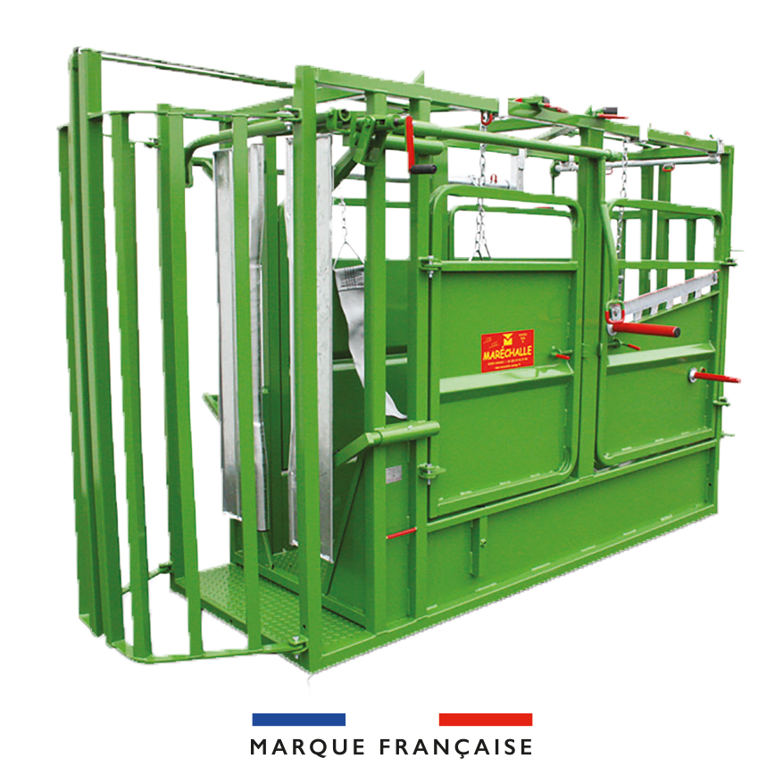 Cage de contention avec attelage 3 points pour le déplacement de la marque Maréchalle