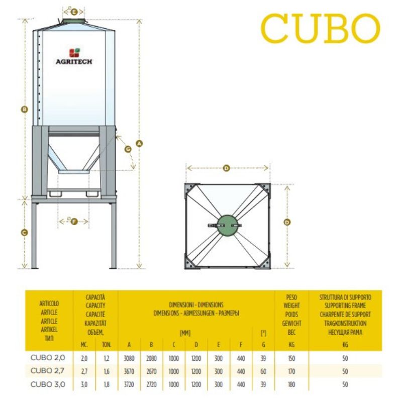 Silo déplaçable CUBO - Agritech – Image 3