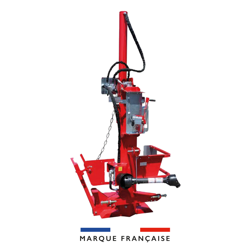 Fendeuse à bois avec groupe hydraulique indépendant de la marque Lerin Cartel