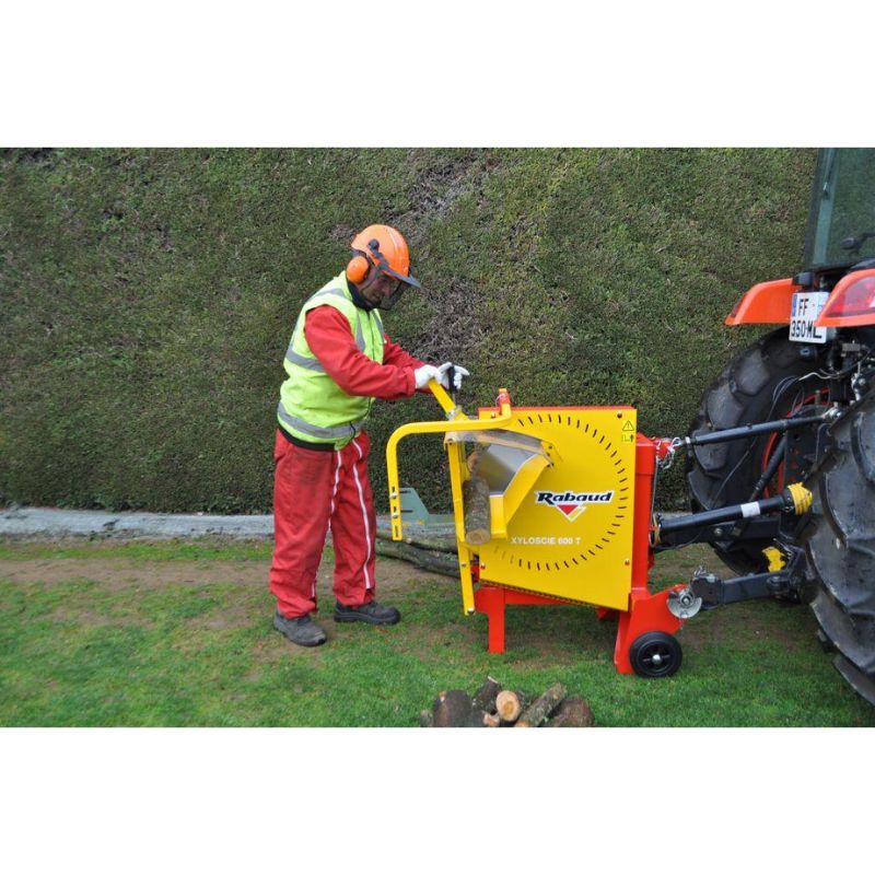Scie circulaire à chevalet sur tracteur XYLOSCIE 700 T PRO 2 - Rabaud – Image 3
