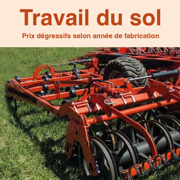 Matériels agricoles pour le travail du sol