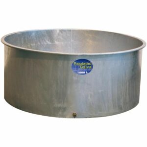 Bac à eau circulaire galvanisé - Pasdelou