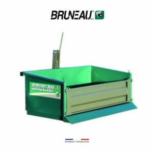 Benne 3 points basculante peinte  - Bruneau