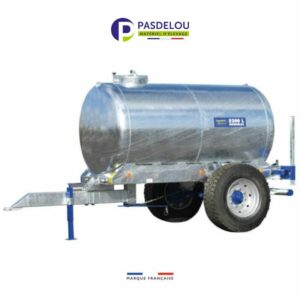 Citerne à eau monobloc roulante- Pasdelou