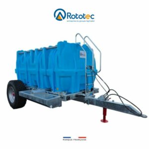 Tonne à eau 5800L sur châssis - ROTOTEC